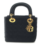 Dior Lady Black Nylon Mini 2-Way Bag — view 2