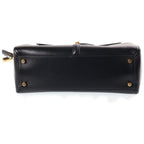 Celine 16 Seize Medium 2-Way Shoulder Bag Black Calfskin — view 4