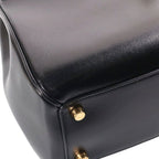 Celine 16 Seize Medium 2-Way Shoulder Bag Black Calfskin — view 5