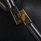 Celine 16 Seize Medium 2-Way Shoulder Bag Black Calfskin — view 7