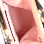 Chanel Quilted Mini Clutch Black Plastic Lambskin — view 8