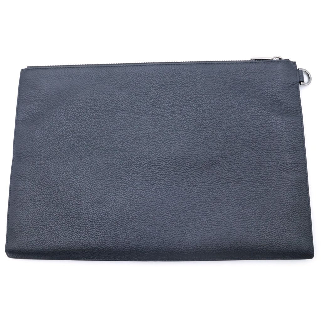 Dior CD Icon Leather Clutch Black — view 2