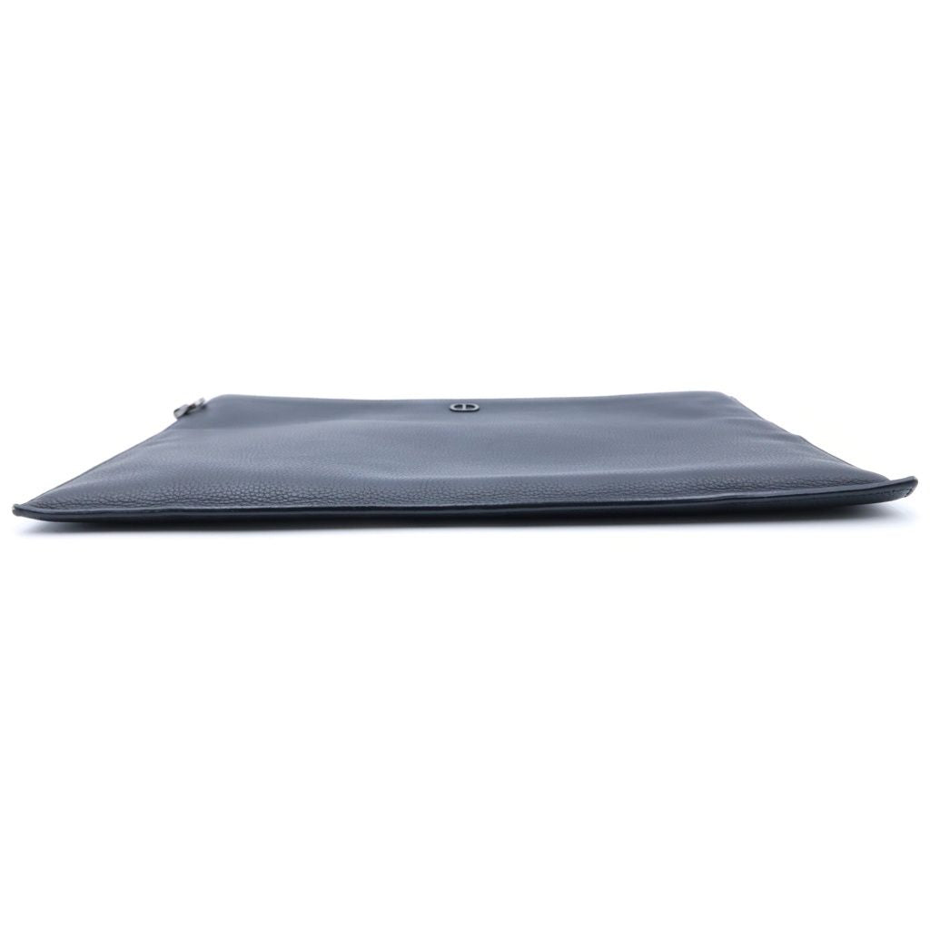 Dior CD Icon Leather Clutch Black — view 4
