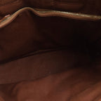 Hermes Fourre Tout PM Canvas Tote Handbag Brown — view 8