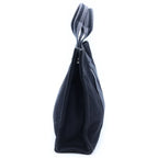 Hermes Fourre Tout PM Canvas Tote Handbag Black — view 3