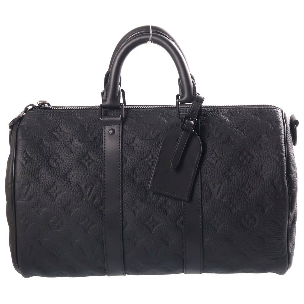 Louis Vuitton Taurillon Monogram Keepall Bandouliere 35
