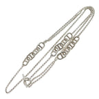 Hermes Chaine D'ancre Alea 2 Long Necklace 925 Sterling Silver — view 2