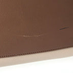 Loewe Amazona 28 2-Way Bicolor Shoulder Bag Beige Brown Bordeaux Leather Gold — view 7