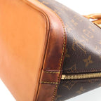 Louis Vuitton Monogram Alma BB Leather Handbag Brown — view 6
