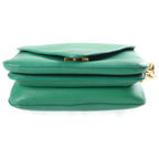 Bottega Veneta Mount 2-Way Shoulder Bag Chain Green Leather Gold — view 4