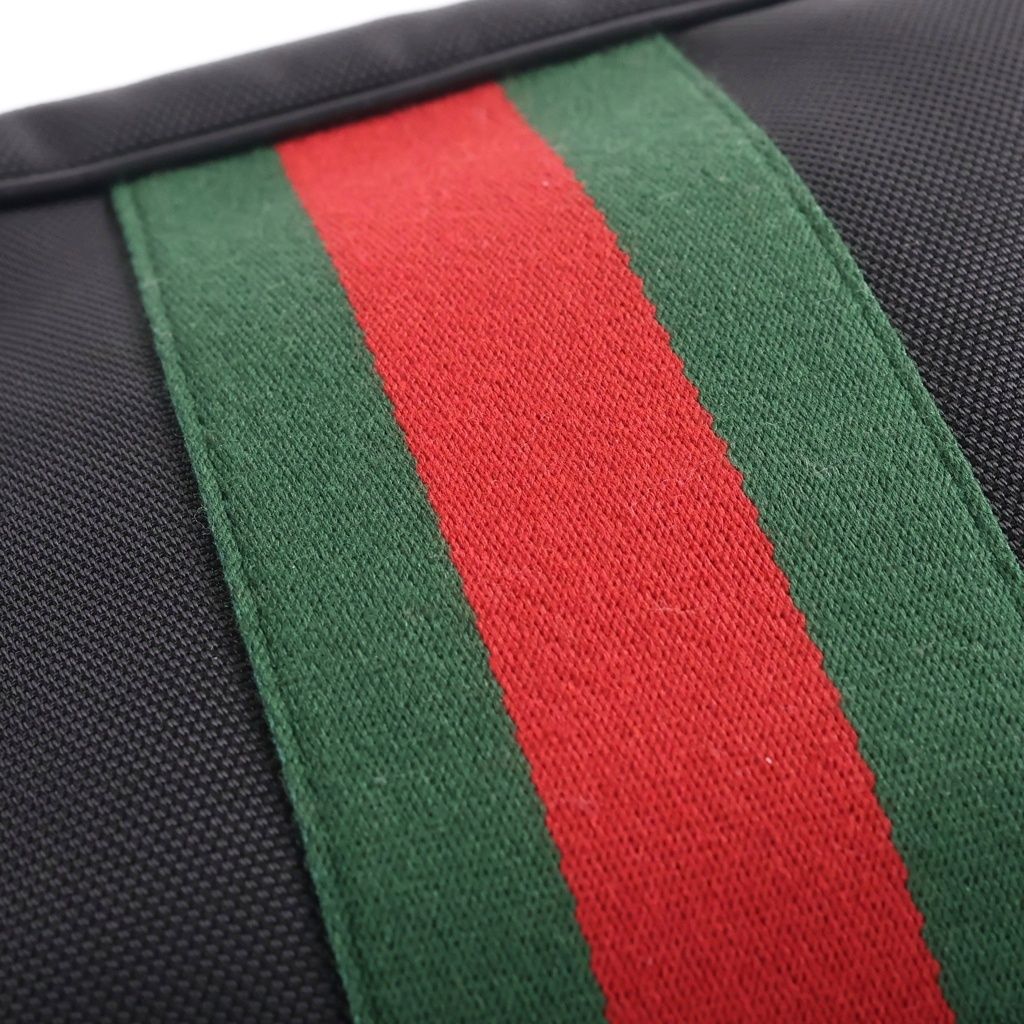 Gucci Sherry Line Canvas Clutch Second Black — view 7