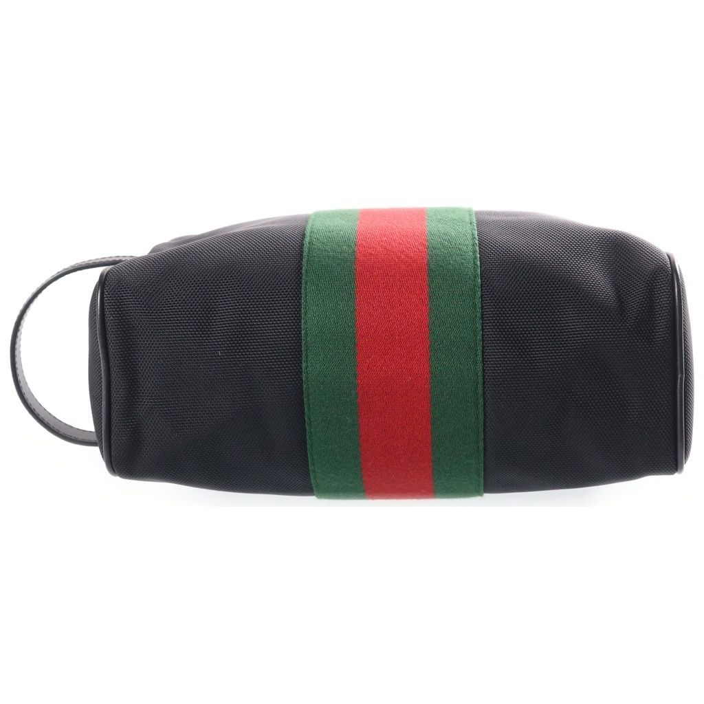 Gucci Sherry Line Canvas Clutch Second Black — view 4