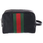 Gucci Sherry Line Canvas Clutch Second Black — view 2