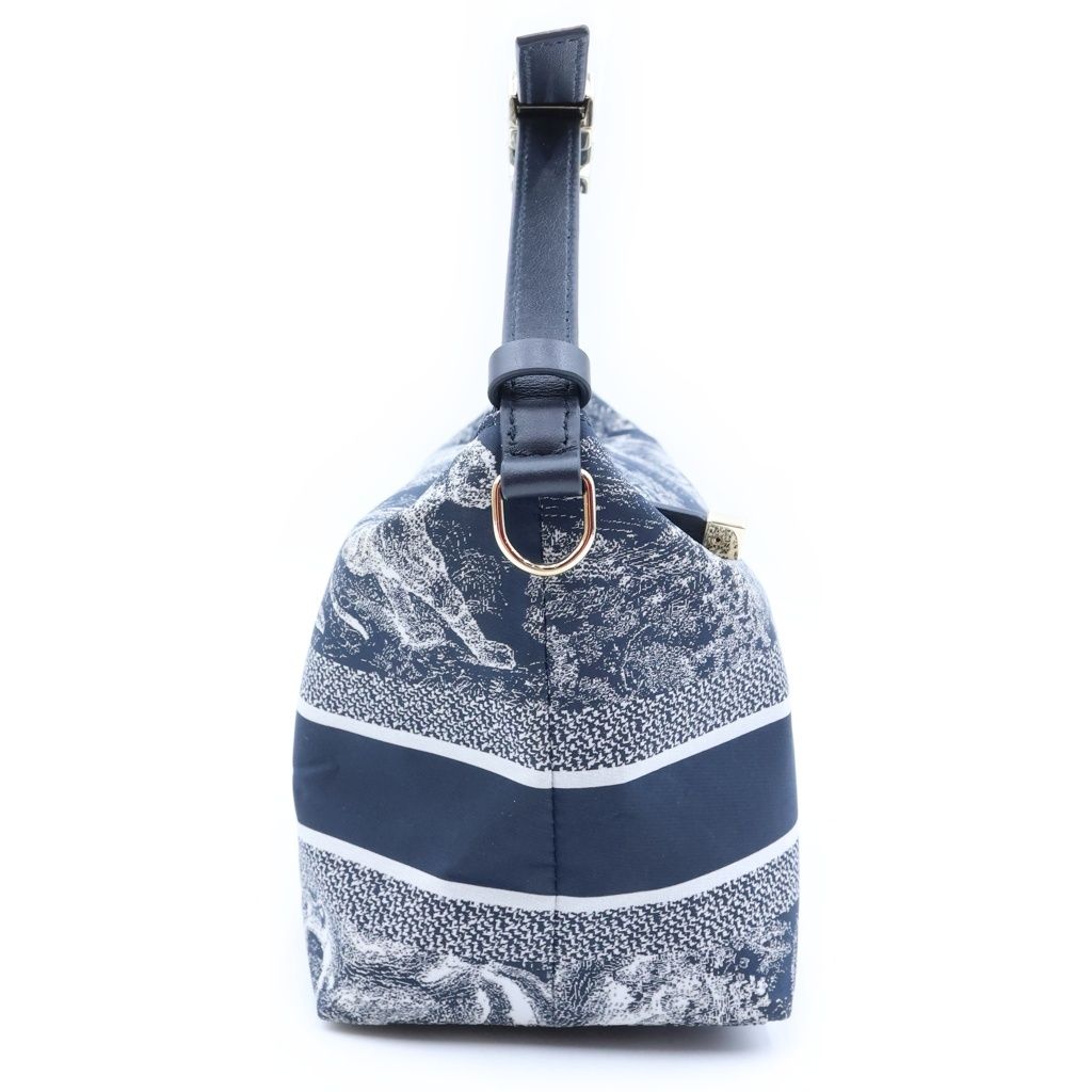 Dior Toile de Jouy Nomad Pouch Travel Medium Case Dioriviera Technical Fabric — view 3