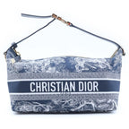 Dior Toile de Jouy Nomad Pouch Travel Medium Case Dioriviera Technical Fabric