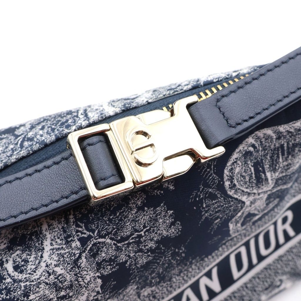 Dior Toile de Jouy Nomad Pouch Travel Medium Case Dioriviera Technical Fabric — view 7