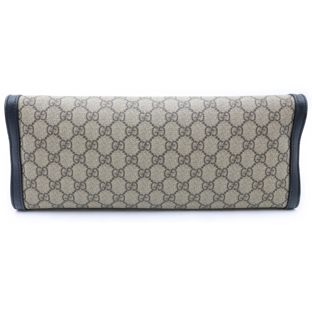 Gucci Padlock GG Medium Shoulder Chain Leather Gold Beige Black — view 4