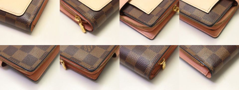 Louis Vuitton Portefeuille Juliette Damier Bifold Wallet — view 5