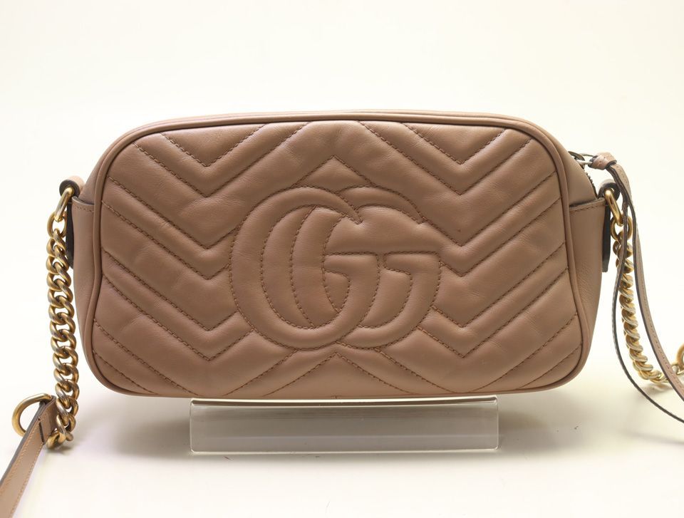 Gucci GG Marmont Quilted Leather Shoulder Bag — view 2