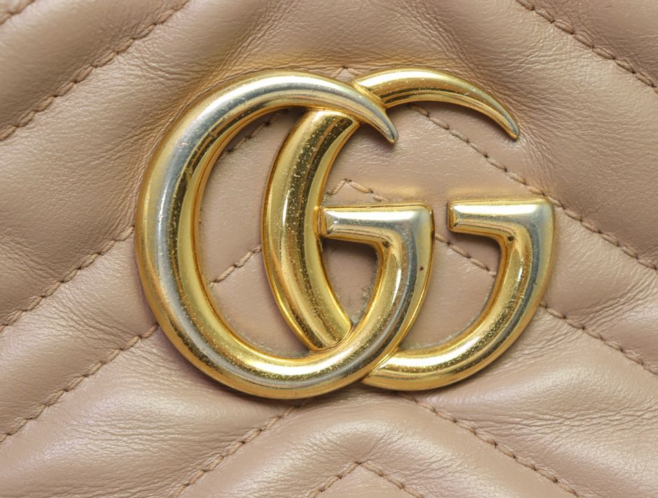 Gucci GG Marmont Quilted Leather Shoulder Bag — view 8