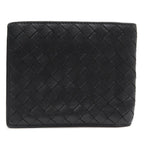 Bottega Veneta Wallet Leather Olive Khaki Bicolor Coin Purse Bifold Mesh — view 2