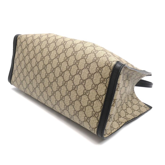 Gucci Padlock GG Medium Shoulder Bag Beige Black — view 3