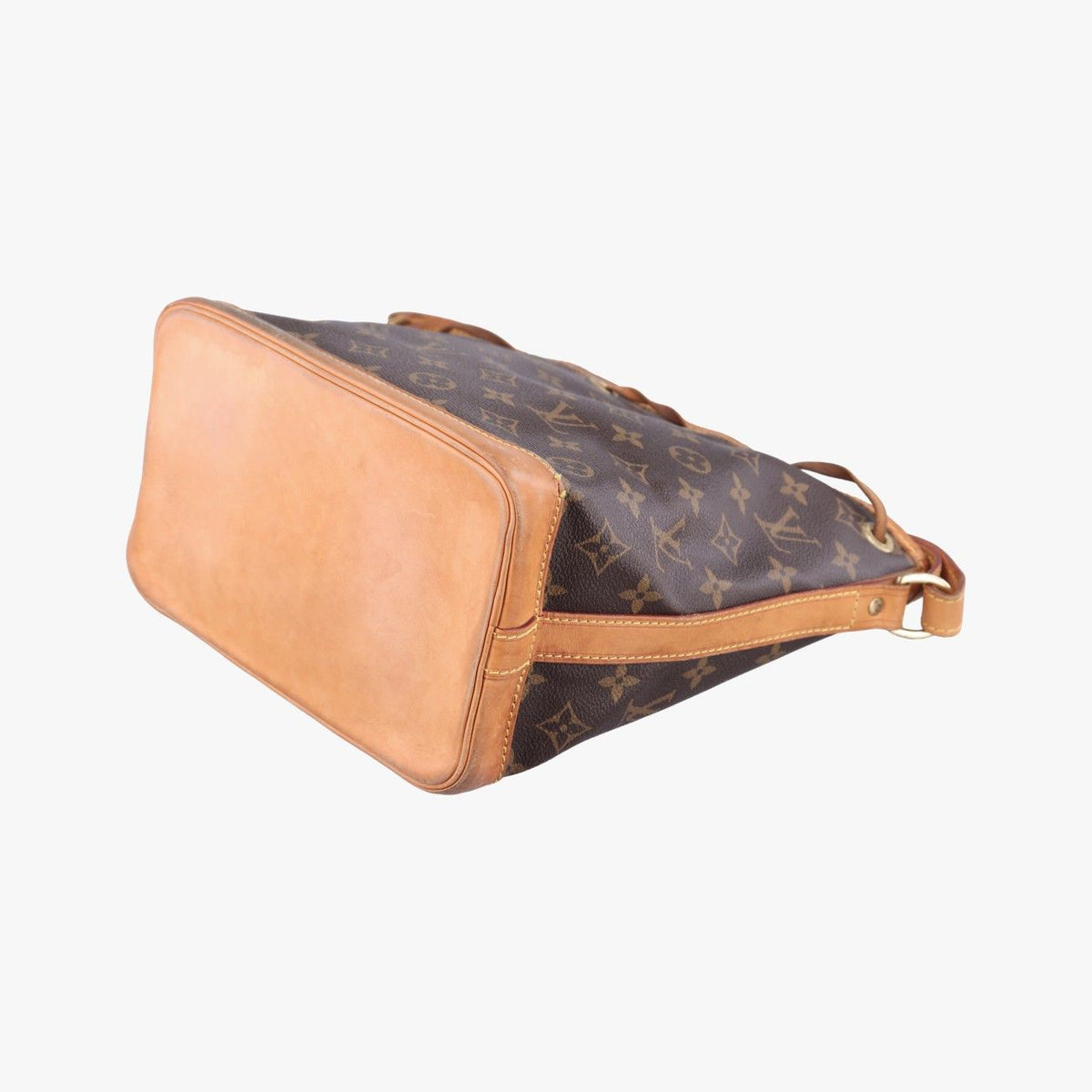 Louis Vuitton Noe BB Monogram Brown Canvas Bucket Bag — view 6