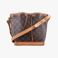 Louis Vuitton Noe BB Monogram Brown Canvas Bucket Bag