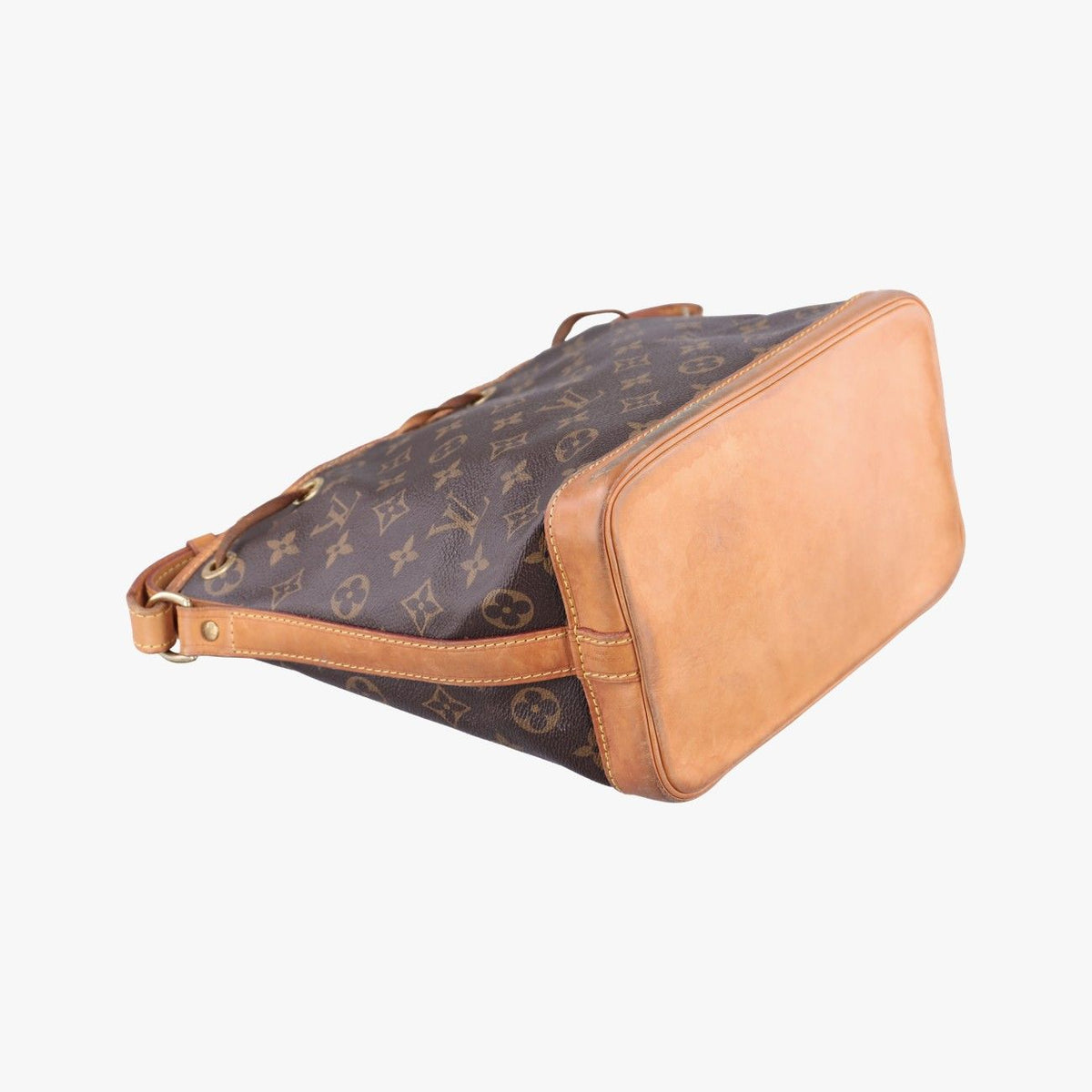 Louis Vuitton Noe BB Monogram Brown Canvas Bucket Bag — view 7