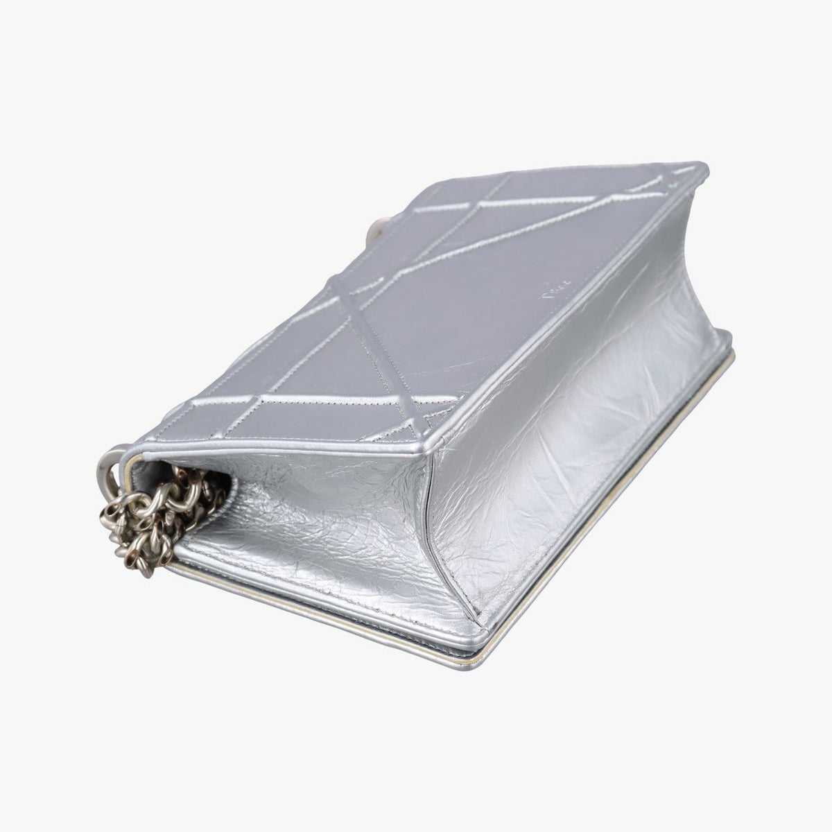 Dior Diorama Silver Leather — view 7