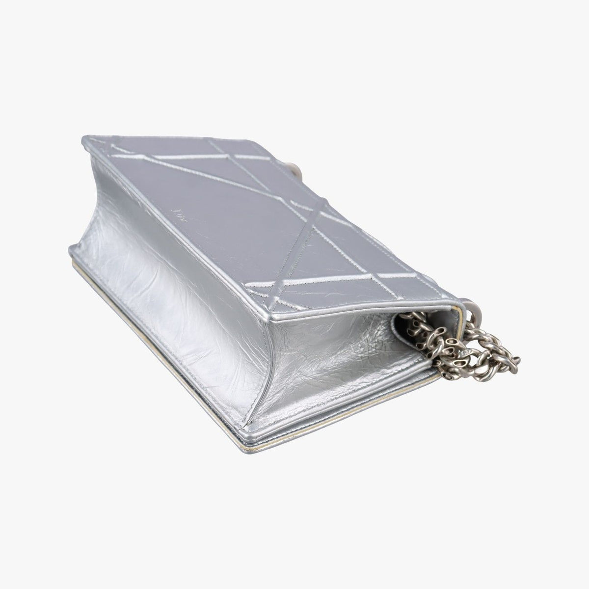 Dior Diorama Silver Leather — view 6