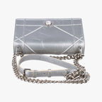 Dior Diorama Silver Leather — view 8