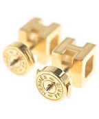 Hermes Curved Ash Earrings — view 2