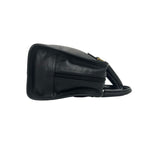 Loewe Amazona Anagram Logo Stamp Leather Mini Boston Bag Tote Black — view 6