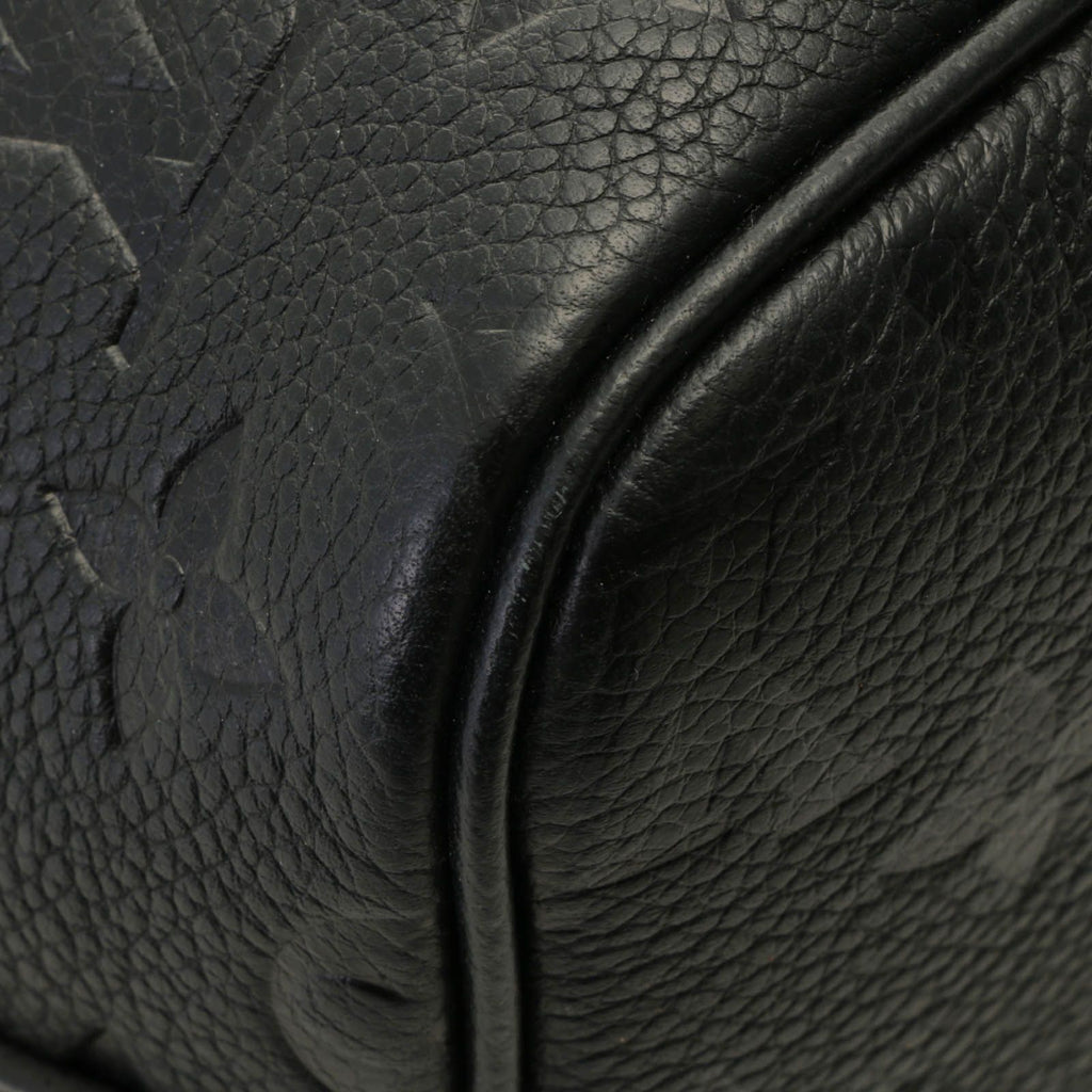 Louis Vuitton with Halls PM Monogram Empreinte Shoulder Bag Noir — view 7