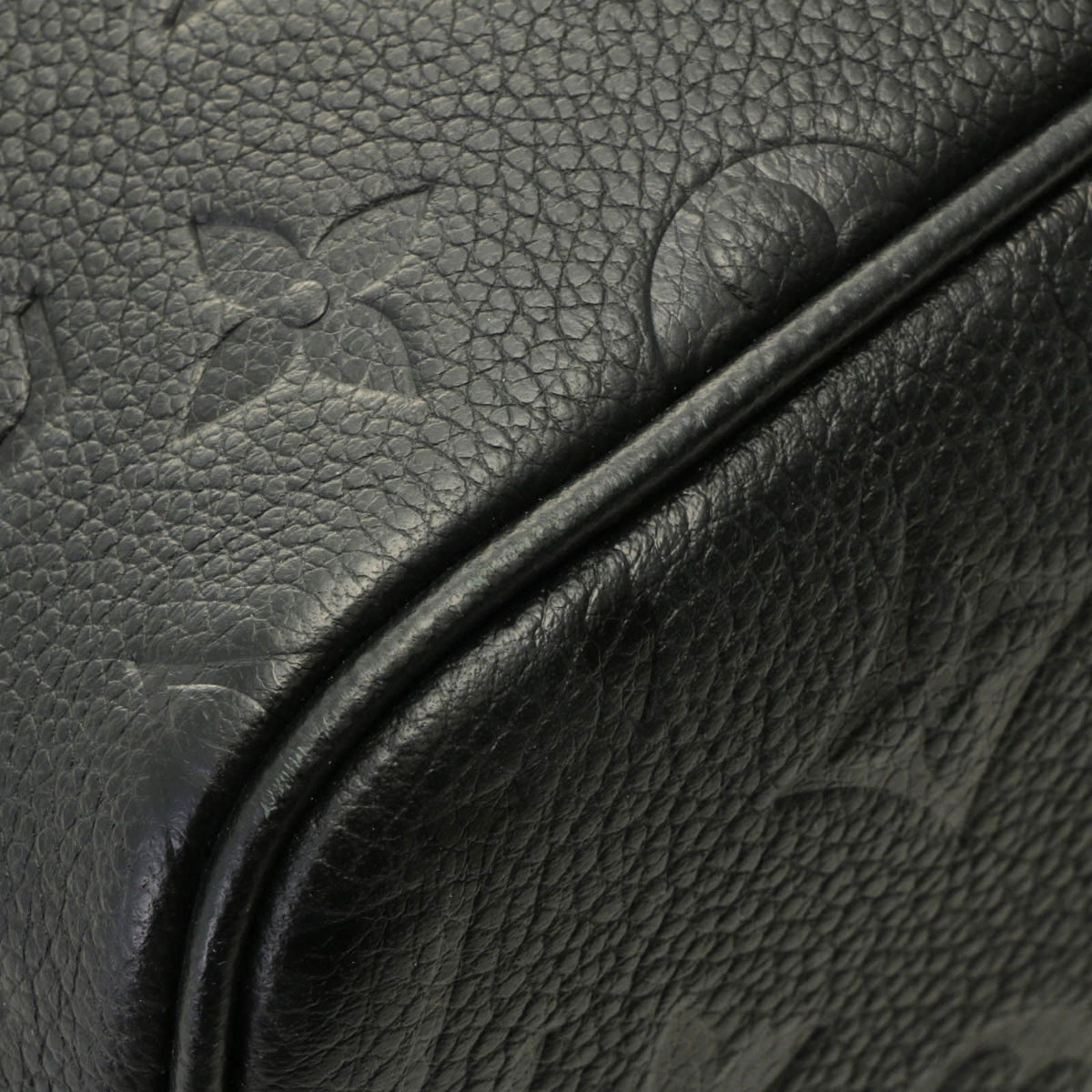 Louis Vuitton with Halls PM Monogram Empreinte Shoulder Bag Noir — view 5