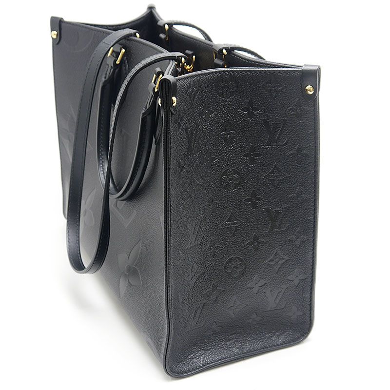 Louis Vuitton On The Go MM Monogram Empreinte Tote Bag — view 3