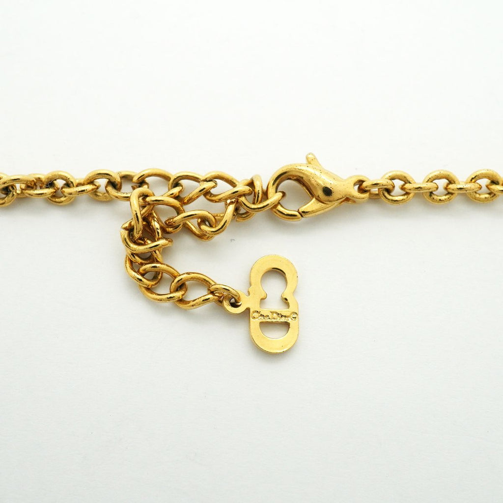 Dior Necklace Logo Gold Plated — view 4