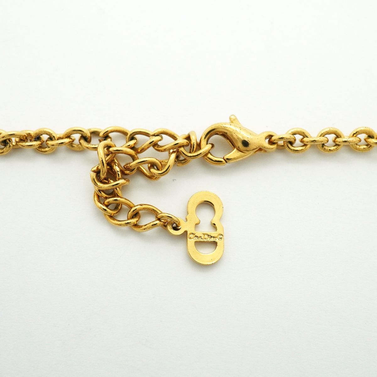 Dior Necklace Logo Gold Plated — view 4