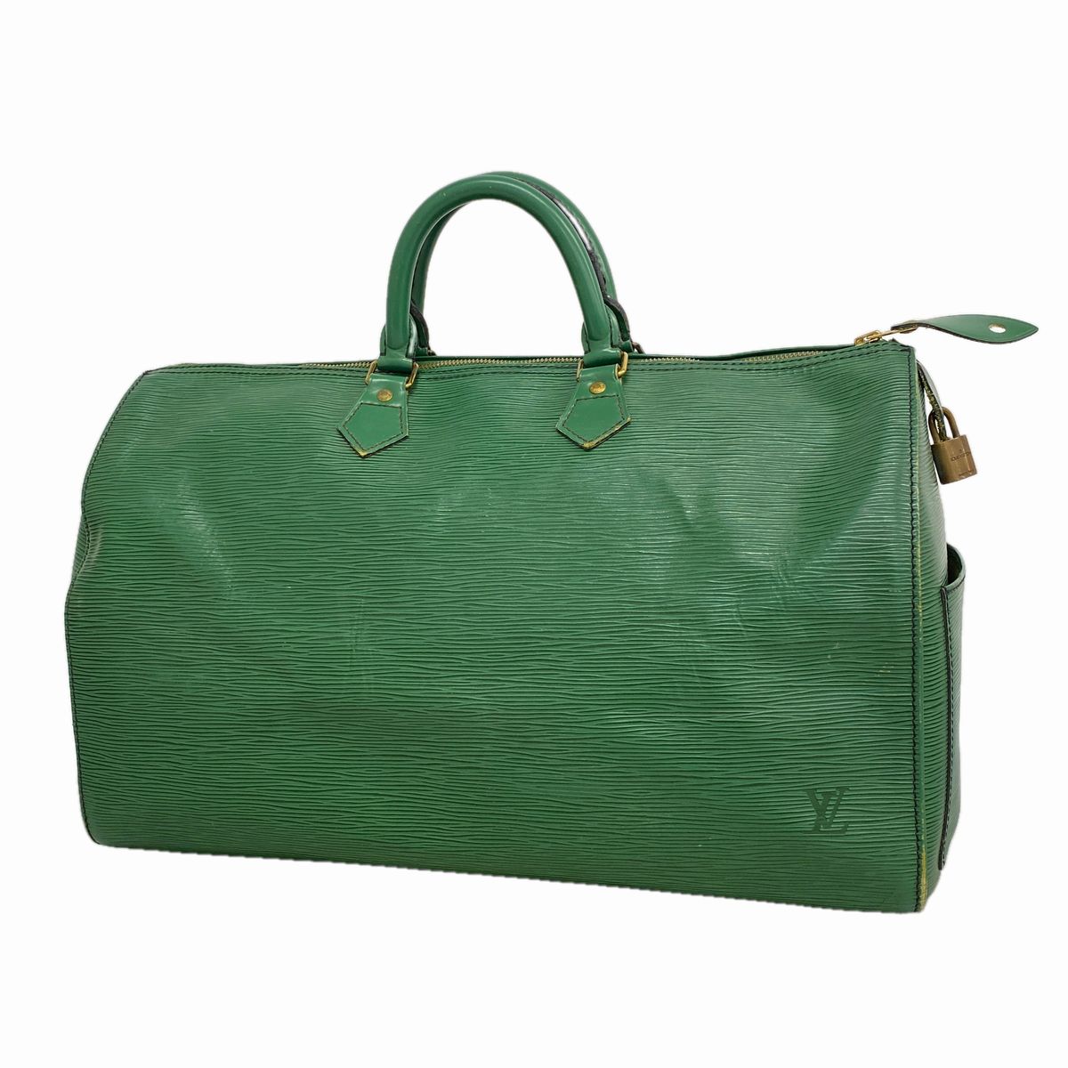 Louis Vuitton Handbag Epi Speedy 40 Borneo Green