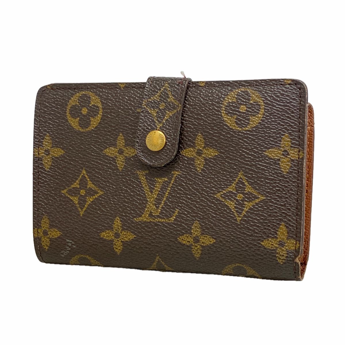 Louis Vuitton Wallet Monogram Porte Monnaie Billets Viennois Brown