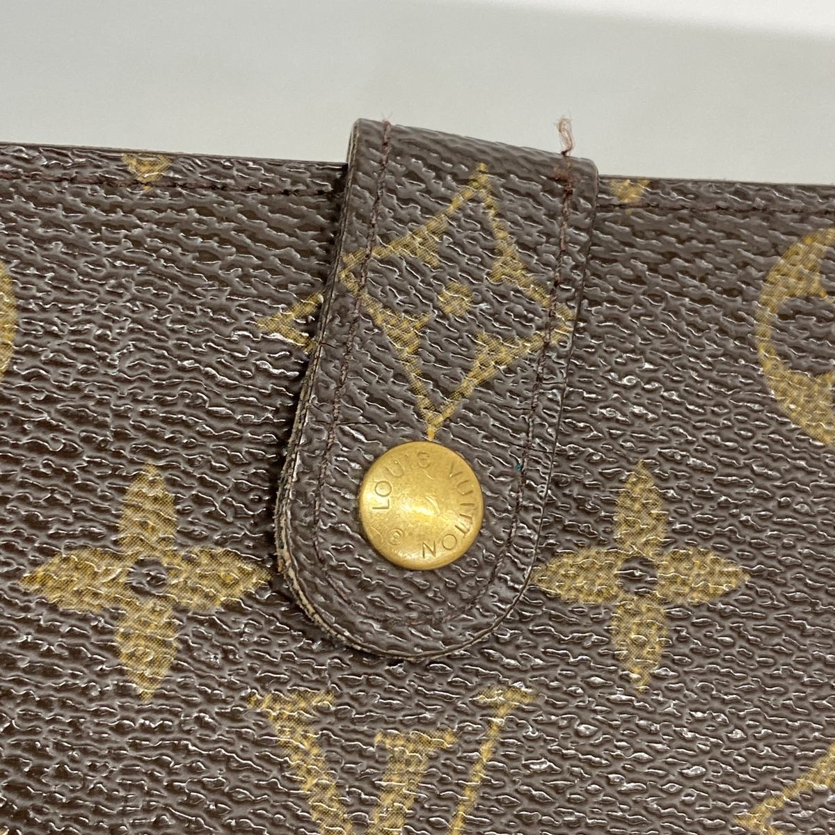 Louis Vuitton Wallet Monogram Porte Monnaie Billets Viennois Brown — view 8