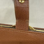 Louis Vuitton Wallet Monogram Porte Monnaie Billets Viennois Brown — view 6