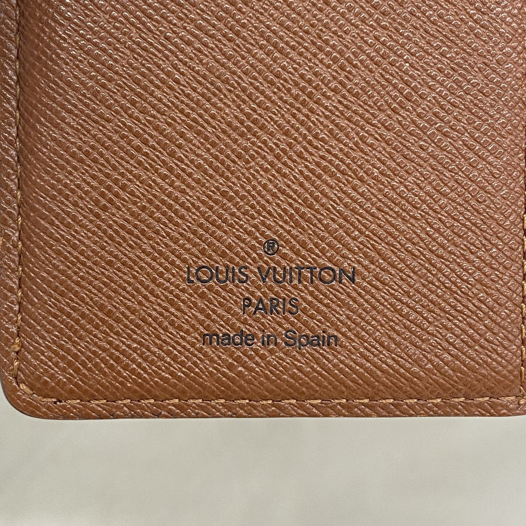 Louis Vuitton Wallet Monogram Porte Monnaie Billets Viennois Brown — view 4