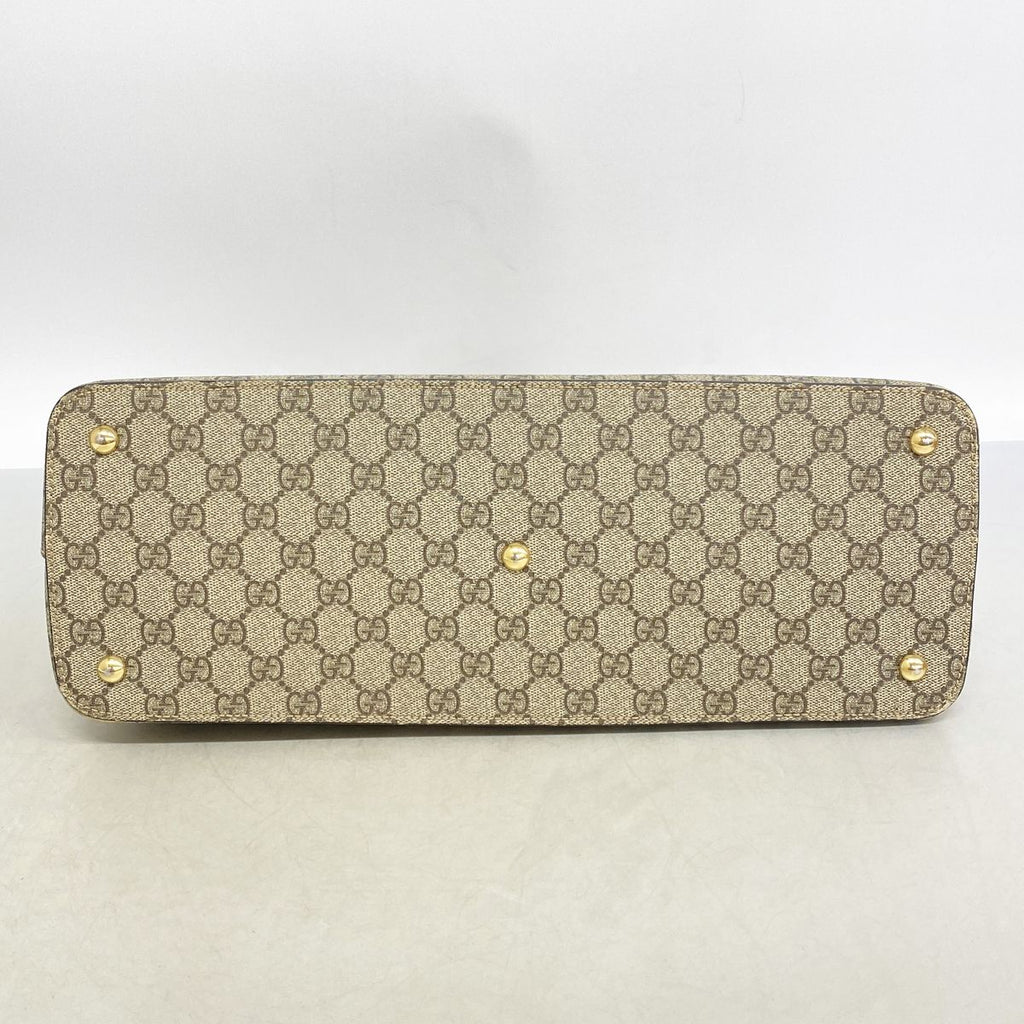 Gucci Handbag GG Supreme Brown Gold 2-Way Bag — view 3
