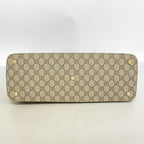 Gucci Handbag GG Supreme Brown Gold 2-Way Bag — view 3