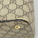 Gucci Handbag GG Supreme Brown Gold 2-Way Bag — view 6