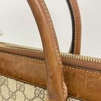 Gucci Handbag GG Supreme Brown Gold 2-Way Bag — view 8