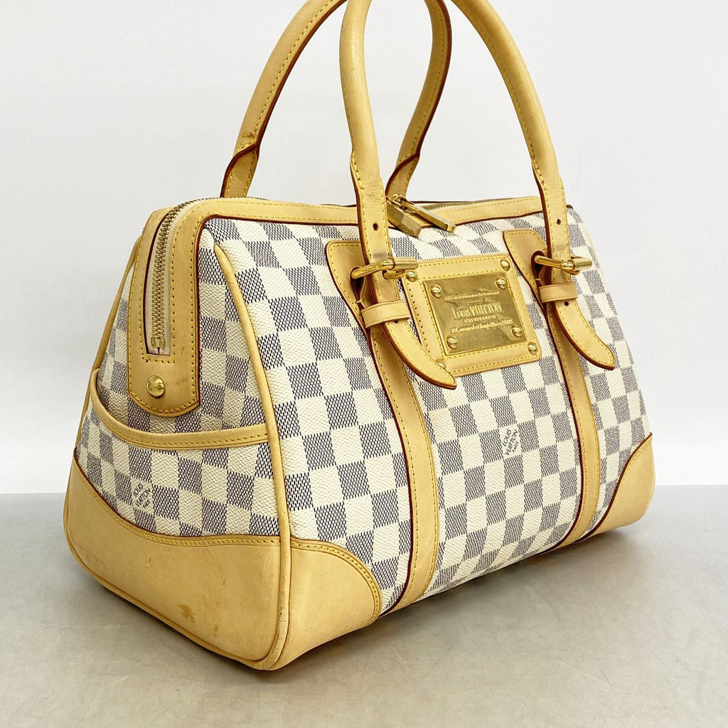 Louis Vuitton Handbag Damier Azur Berkeley White — view 2