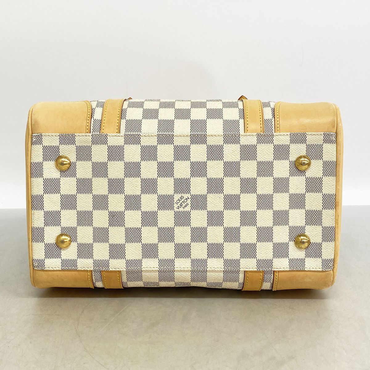 Louis Vuitton Handbag Damier Azur Berkeley White — view 3